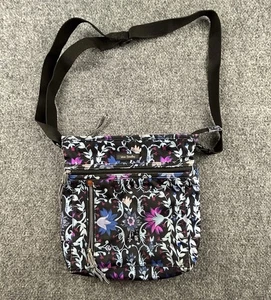 Vera Bradley Umhängetasche "Bramble Vines" Lighten Up Travel-Ready - Bild 1 von 11