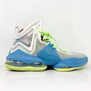 Scarpe da basket Nike da ragazzo LeBron 19 DD0418-400 grigie sneakers taglia 5,5 anni - Foto 1 di 12