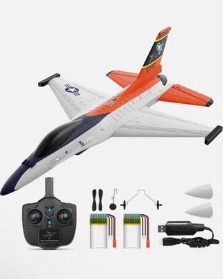 DEERC F-16 RC Airplane (X-62A Vista), 4-Ch Jet w/6-axis Gyro Stabilizer EPP RTF - Image 1 of 4