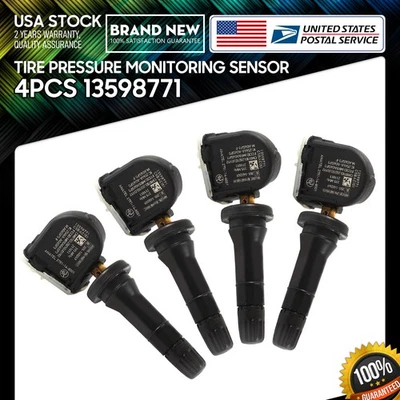 Sensor de monitoreo de presión de neumáticos para Cadillac Escalade 13598771 2007-2014 4 piezas Foto 1 de 4