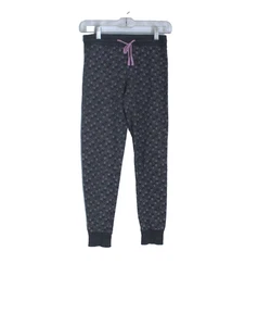 Leggings Champion grigio con logo rosa caviglie intrecciate coulisse taglia small - Foto 1 di 5