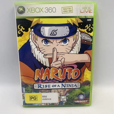 Naruto : Rise Of A Ninja - Xbox 360 PAL Game - Complete With Manual - Image 1 of 4