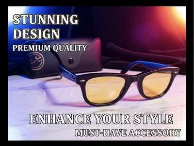 Ray-Ban Wayfarer  RB2140, Unisex Sunglasses w/ case FREE SHIPPING - Image 1 of 4