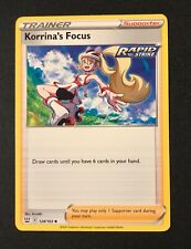 Korrina's Focus 128/163 | Uncommon  | SWSH Battle Styles 