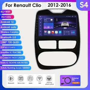 Radio de coche 8 núcleos para Renault Clio IV 2012-2016 NAVEGACIÓN GPS WIFI Android Carplay DAB+ - Imagen 1 de 24