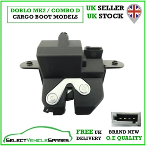 NUEVO FIAT DOBLO MK2 / VAUXHALL COMBO D PUERTA TRASERA TAPA BLOQUEO CATCH MECH 51873093 - Imagen 1 de 4