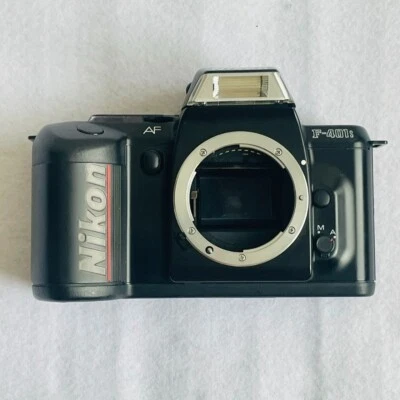 ✨ Solo cuerpo de cámara fotográfica Nikon F-401s 35 mm SLR - De colección Japón - Sin probar ✨ Foto 1 de 4