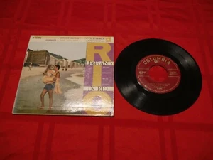 Michel Legrand In Rio Columbia B-11391 7" 45 RPM Mono 1957 Caravan Besame Mucho - Imagen 1 de 8