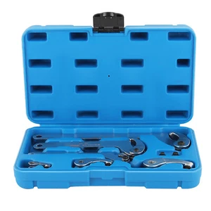 8x Adjustable Hook Pin Spanner Wrench Set Interchangeable Wrench Tool 35-120 New - Picture 1 of 12