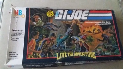G.I Joe game 1986 by MB. Complete. For 2-4 players aged 6-10. We have more games - Image 1 of 4