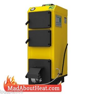 WB 24KW Multi Fuel Boiler use in central heating burn wood coal garden waste