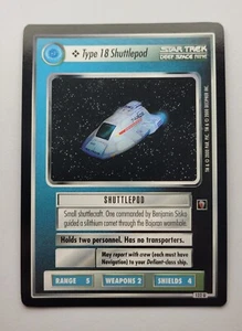 Star Trek CCG: TYPE 18 SHUTTLE + BONUS | Uncommon | SAVE UP TO 25% | 1E Mirror - Picture 1 of 2