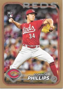 CONNOR PHILLIPS RC 2024 Topps Serie 2 DORADO Paralelo #a/2024 -ROJOS - #670 - Imagen 1 de 1