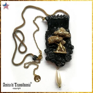 Tree of Life Jewelry Necklace Protective Talisman Pendant Magic Amulet Charm Bib - Picture 1 of 24