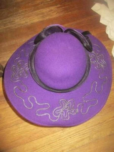 Vintage Deborah New York Damen lila Hut Made in USA - Bild 1 von 4