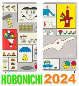 Hobonichi Techo 2024 Wochen Tomomi Nishikawa Hanabi Set ENG/JPN JAPAN NEU - Bild 1 von 41