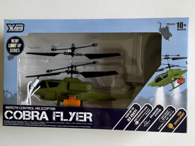 Cobra Flyer Remote Control Helicopter New Light Up Series - Image 1 of 4