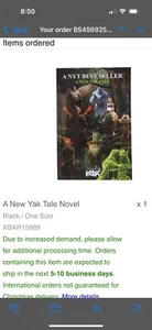 A New Yak Tale - Book - BRAND NEW **SEALED** RARE - Barstool Sports The Yak - Bild 1 von 1