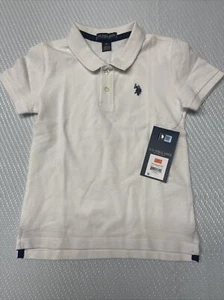 U.S. Polo Assn. Toddler Unisex Pique Polo Shirt, Sizes 4T NWT - Picture 1 of 4