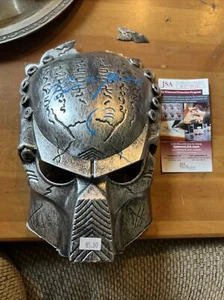 Brian A. Prince Jr Signed The Predator Mask JSA Witness COA - Imagen 1 de 8