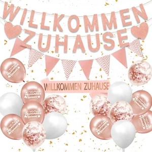 Willkommen Zuhause Baby, 24 Stück Welcome Home Baby Girl,Willkommen Zuhause Baby - Bild 1 von 7