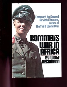 ROMMEL'S WAR IN AFRICA, Wolf Heckmann, 1st US , HBdj VG - Picture 1 of 3