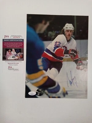 Foto autógrafa de página de revista firmada por Mike Bossy Islanders JSA -* # Foto 1 de 4