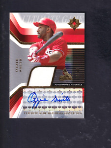 2004 Ultimate Collection Game Materials Signatures #OS Ozzie Smith Jsy 8/50