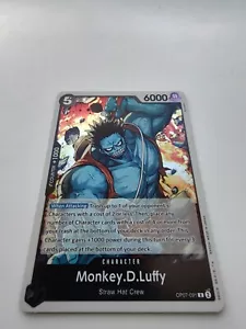 Monkey D. Luffy OP07-091 500 Years in the Future ONE PIECE Card Game Eng NM - Bild 1 von 2