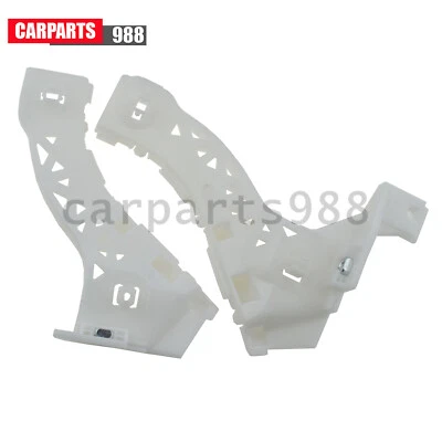 2Pcs Front Left Right Bumper Brackets For 2004-2008 Mazda 3 MA1033100 MA1032100 - Изображение 1 из 4