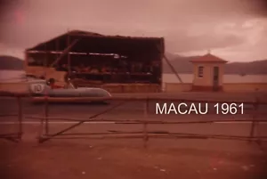 MACAU GRAND PRIX 1961 LOTUS 15 PETER HEATH 35MM PHOTO SLIDE TRANSPARENT - Bild 1 von 2