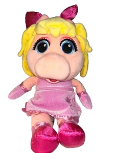 Disney Ms Piggy Plush Pink Dress Shoes Gloves Stars Sparkle Now - No Retail Tags - Picture 1 of 7