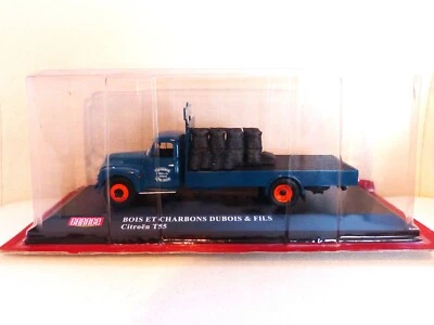 CITROEN T55 PLATEAU BOIS ET CHARBONS DUBOIS ET FILS - IXO HACHETTE 1/43 - Photo 1/3