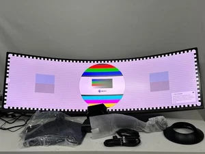 SAMSUNG 49” Odyssey G9 Series DQHD 1000R Curved Gaming Monitor - Picture 1 of 8