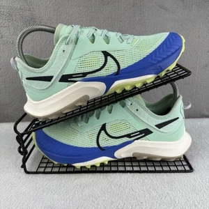 Nike Trainers Womens Size UK 4.5 Air Zoom Terra Kiger 8 Mint Green Trail Running - Picture 1 of 15