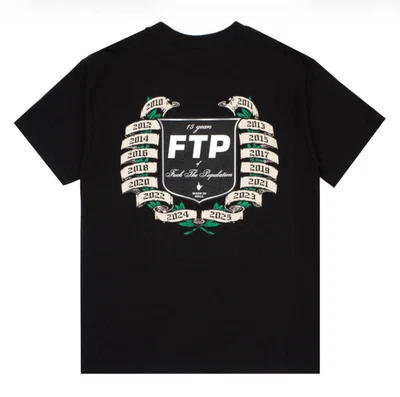 NEW FTP 15 Year Anniversary Tee - Black - XXL - Image 1 of 3