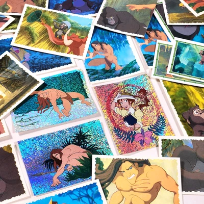 Lote de 50+ pegatinas álbum Panini Disney Tarzán 1999 como nuevo hecho en Italia Foto 1 de 4