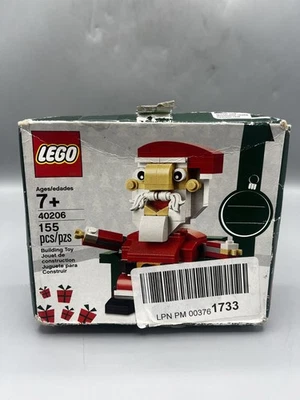 LEGO 40206 (Retirado), 2016 Navidad Papá Noel, Nuevo Precintado Caja Dañada Foto 1 de 4