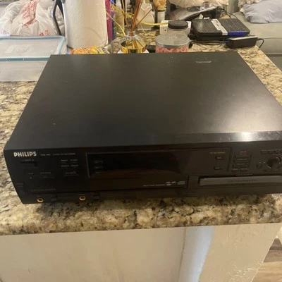 Philips CDR785 3 CD Changer Integrated Dubbing CD Recorder - Parts or Repair - Image 1 of 4