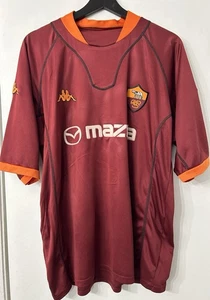 Roma AS 2002/2003 Home football shirt Soccer Jersey size XL Vintage Kappa - Picture 1 of 7