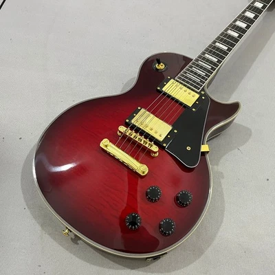 Guitarra Eléctrica LP Premium Vino Rojo Pastilla HH Alta Calidad ENTREGA RÁPIDA Foto 1 de 4