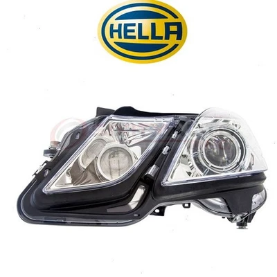 HELLA Front Left Headlight Assembly for 2010-2014 Mercedes-Benz E350 3.0L uu Foto 1 de 4
