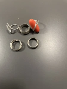 Vintage Ringe 9,25 Sterling Silber - Bild 1 von 2