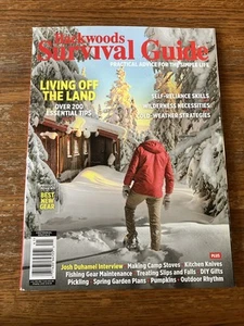 Backwoods Survival Guide Magazine March 2024 Living Off The Land - Foto 1 di 5