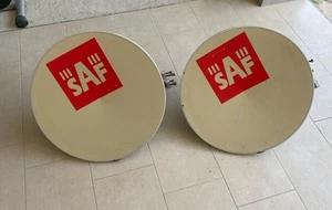 2 RADIO SAF LINK 17 GHZ 100 Mbps CON PARABOLE 60 Cm E Poe - Photo 1/7