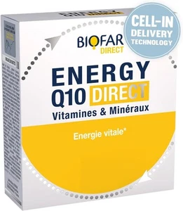 BIOFAR – ENERGY Q10 DIRECT - Multi-Vitamine Et Minéraux – Energie Et Vitalité - - Imagen 1 de 4