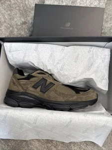 Größe UK 5 - New Balance MiUSA 990v3 JJJJound braun schwarz oliv - SCHNÄPPCHEN! - Bild 1 von 24