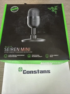 Razer Siren Mini schwarz ultrakompaktes Kondensatormikrofon makellos offene Box NEU - Bild 1 von 6