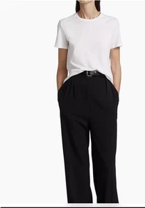 The Row Wesler White Cotton T Shirt - Picture 1 of 8