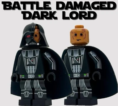 Lego Brick Rebellion Battle Damaged Lord Vader - Image 1 of 2